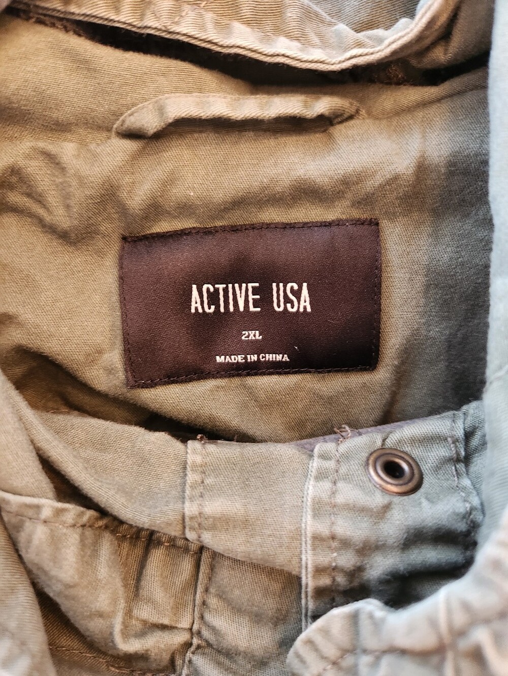Active Utility Hooded Lightweight Field Jacket - Picture 3 of 3
